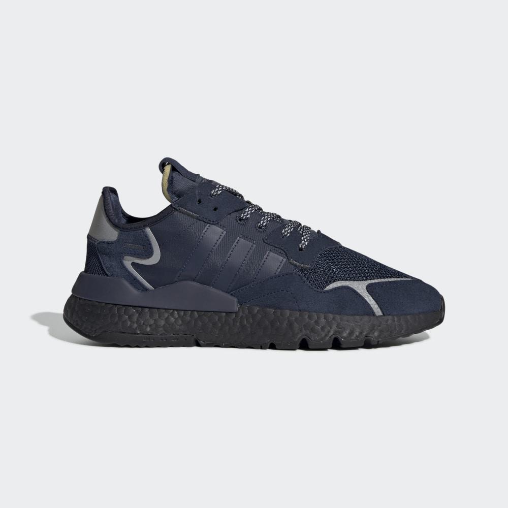 Originals Adidas Nite Jogger Barbati Romania - Bleumarin/Negrii EE5858